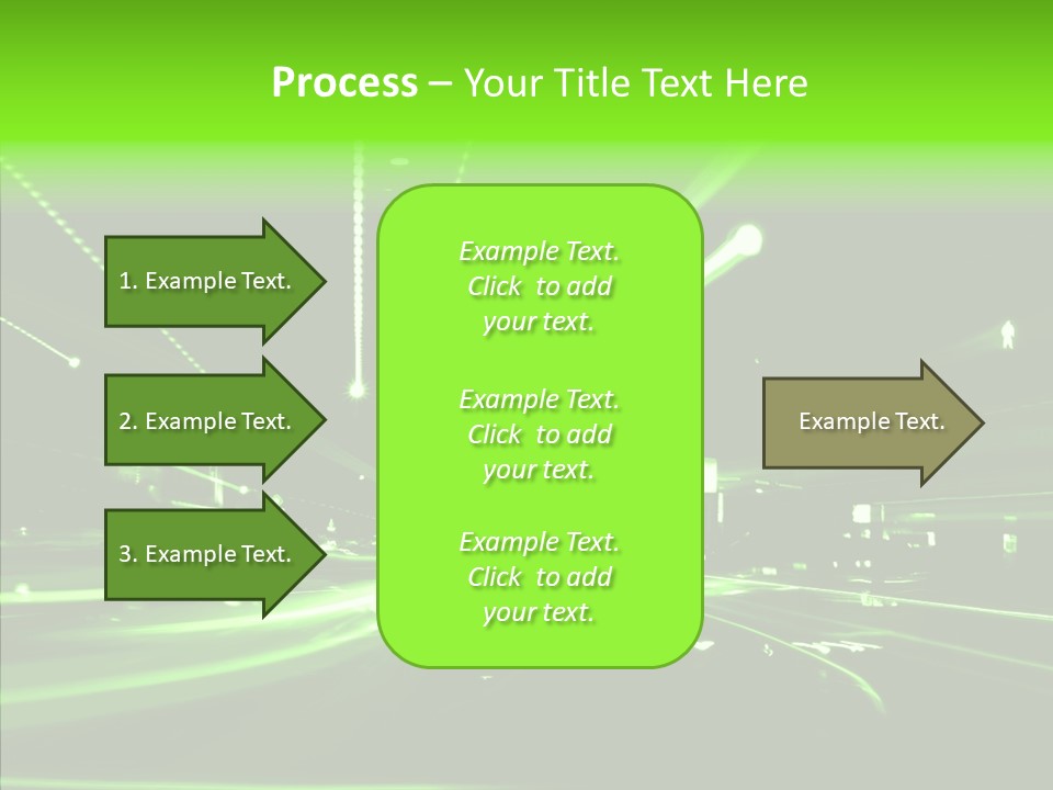 Wallpaper Night Technology PowerPoint Template