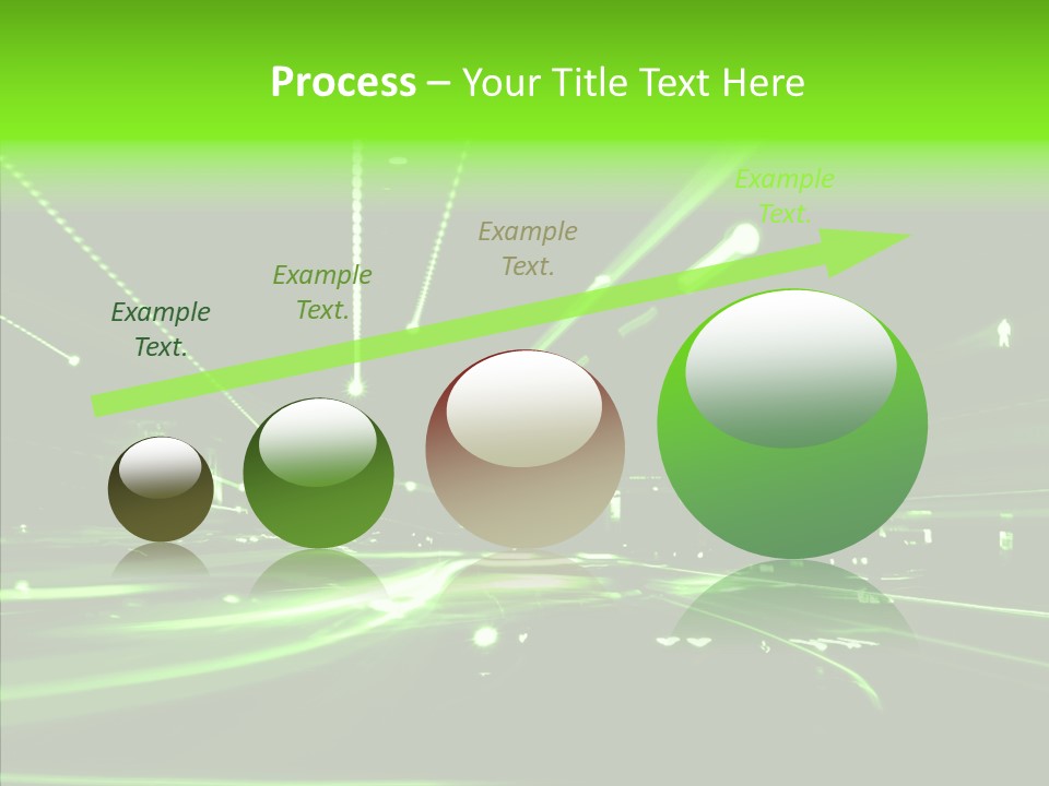 Wallpaper Night Technology PowerPoint Template