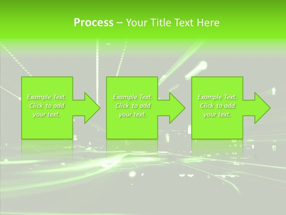 Wallpaper Night Technology PowerPoint Template
