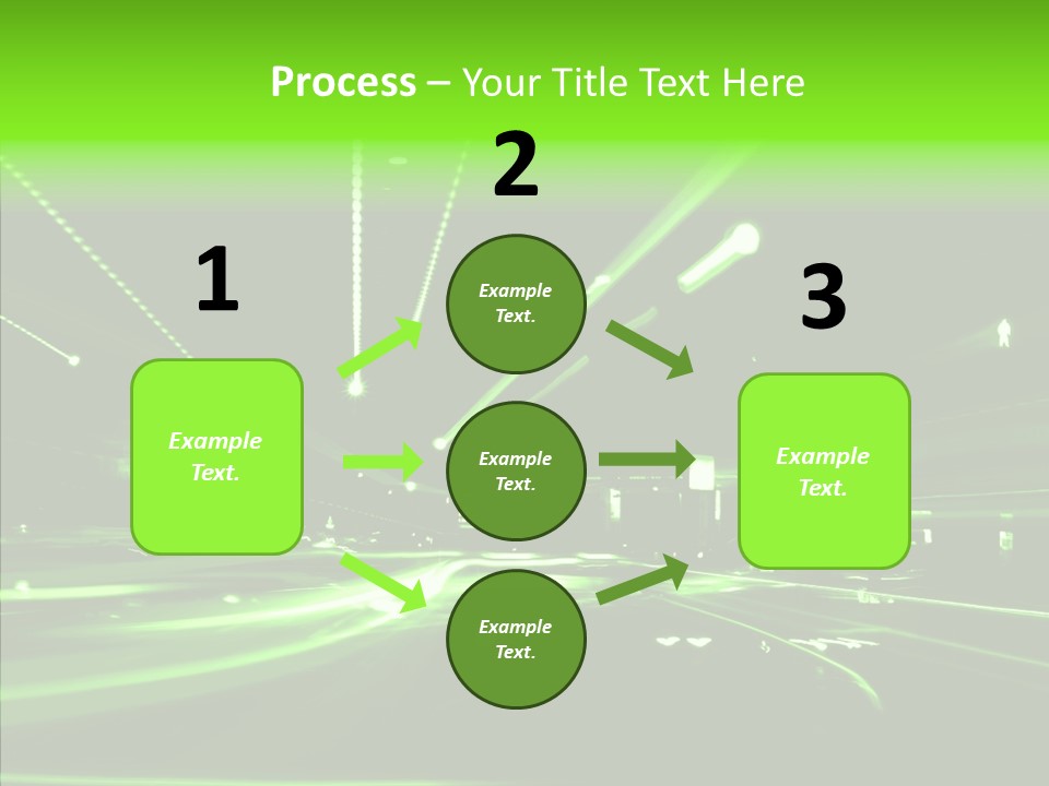 Wallpaper Night Technology PowerPoint Template