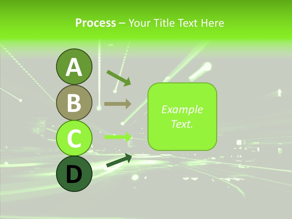Wallpaper Night Technology PowerPoint Template