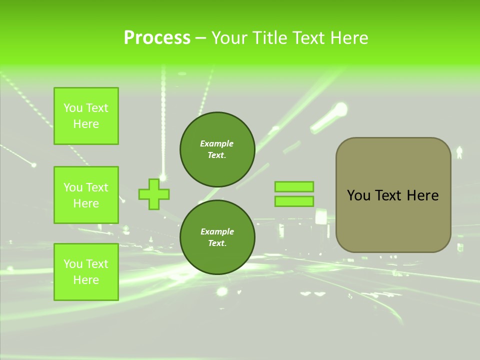 Wallpaper Night Technology PowerPoint Template