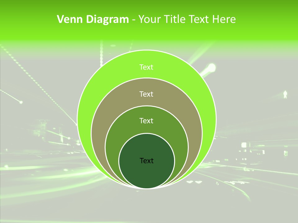 Wallpaper Night Technology PowerPoint Template