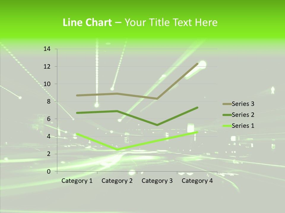 Wallpaper Night Technology PowerPoint Template