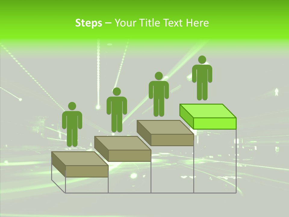 Wallpaper Night Technology PowerPoint Template