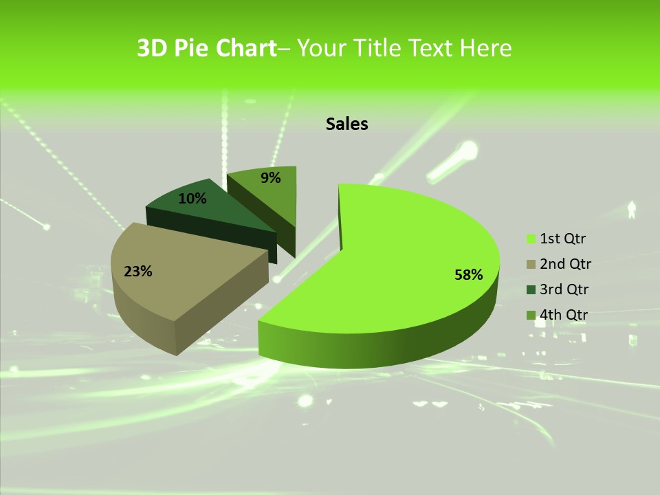 Wallpaper Night Technology PowerPoint Template