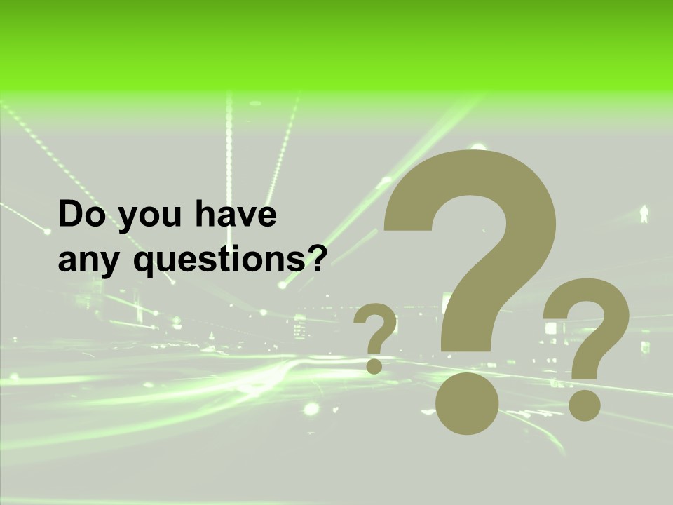 Wallpaper Night Technology PowerPoint Template