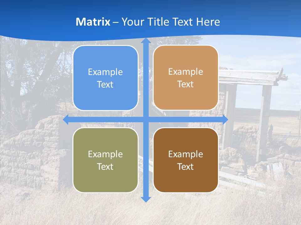 Ranch New Mexico Farmhouse PowerPoint Template