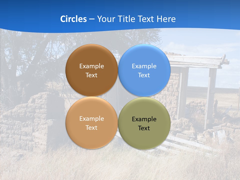 Ranch New Mexico Farmhouse PowerPoint Template