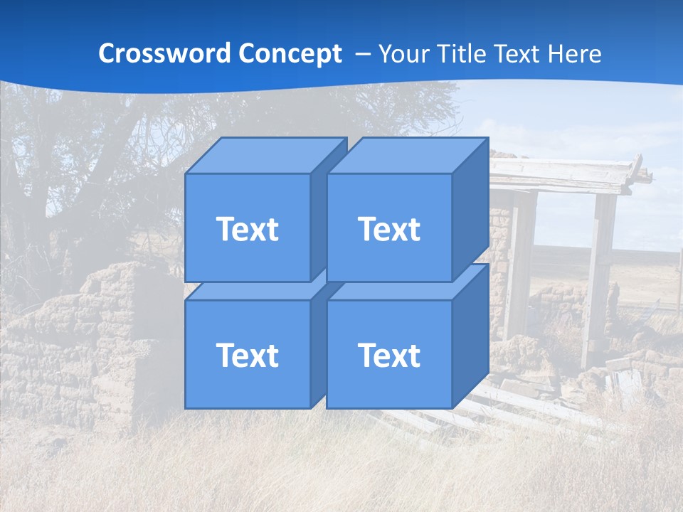 Ranch New Mexico Farmhouse PowerPoint Template