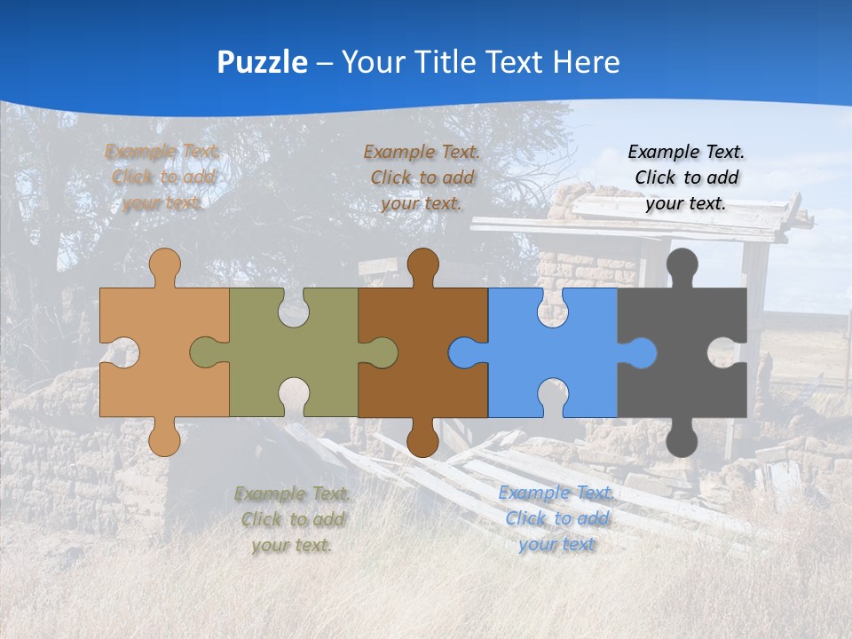 Ranch New Mexico Farmhouse PowerPoint Template