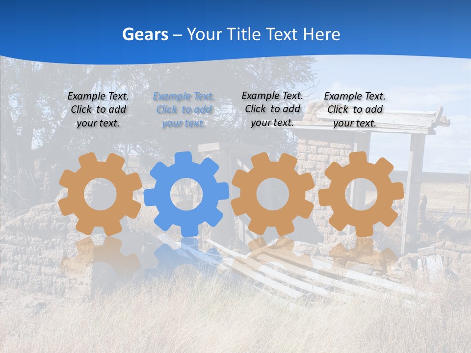 Ranch New Mexico Farmhouse PowerPoint Template