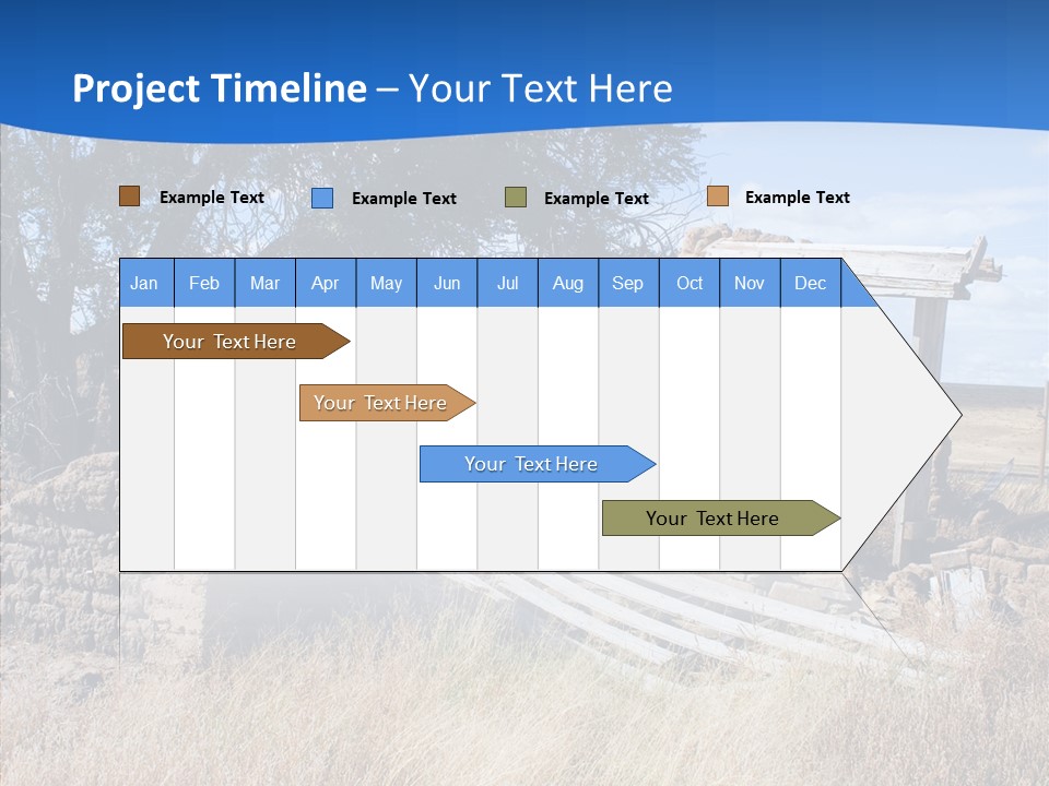 Ranch New Mexico Farmhouse PowerPoint Template