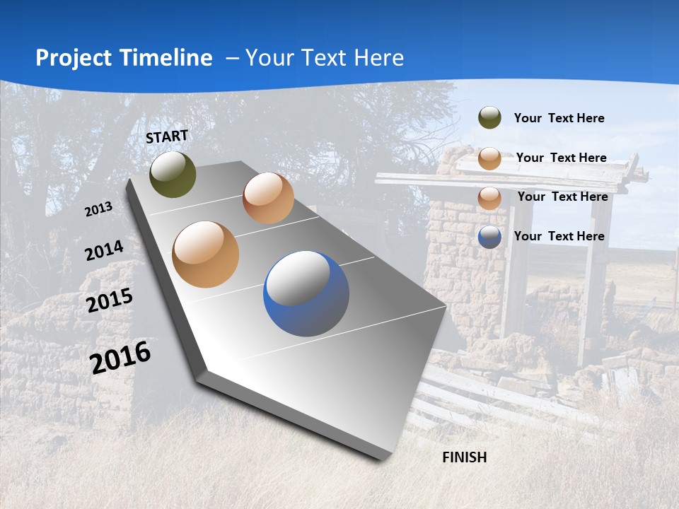 Ranch New Mexico Farmhouse PowerPoint Template