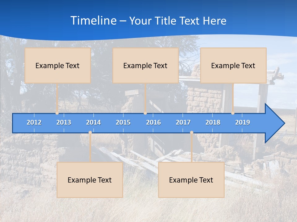Ranch New Mexico Farmhouse PowerPoint Template