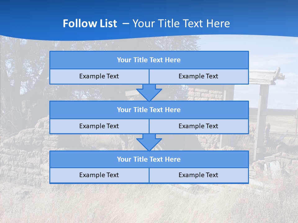 Ranch New Mexico Farmhouse PowerPoint Template