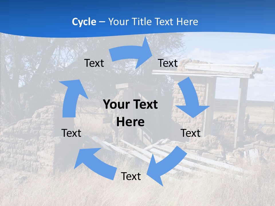 Ranch New Mexico Farmhouse PowerPoint Template