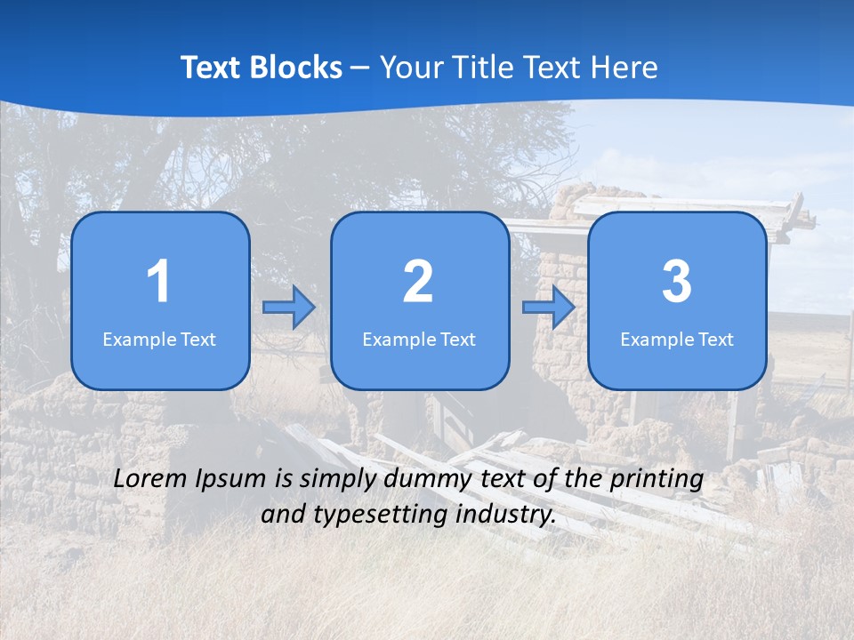 Ranch New Mexico Farmhouse PowerPoint Template