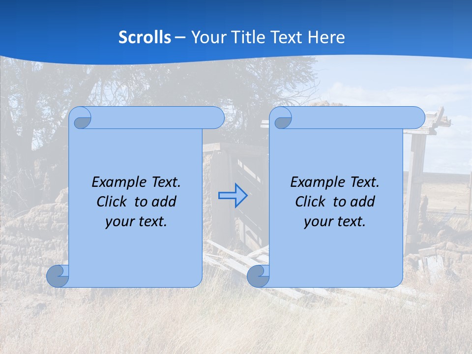 Ranch New Mexico Farmhouse PowerPoint Template