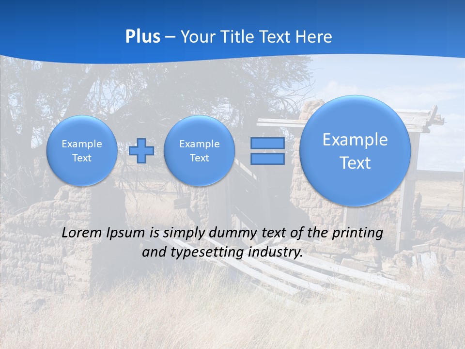 Ranch New Mexico Farmhouse PowerPoint Template