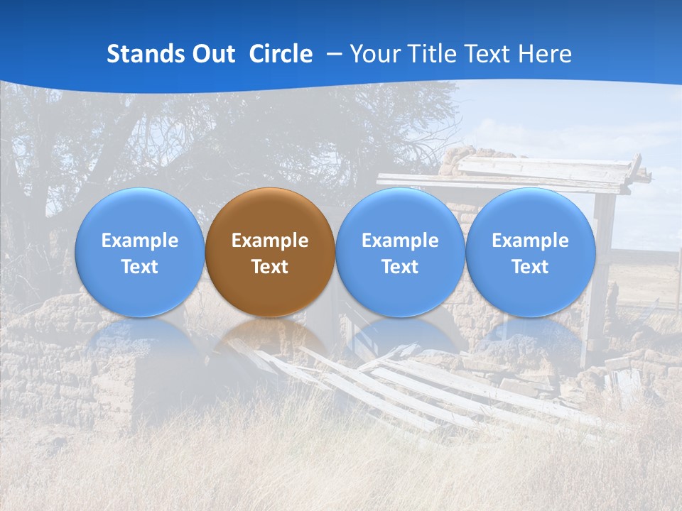 Ranch New Mexico Farmhouse PowerPoint Template