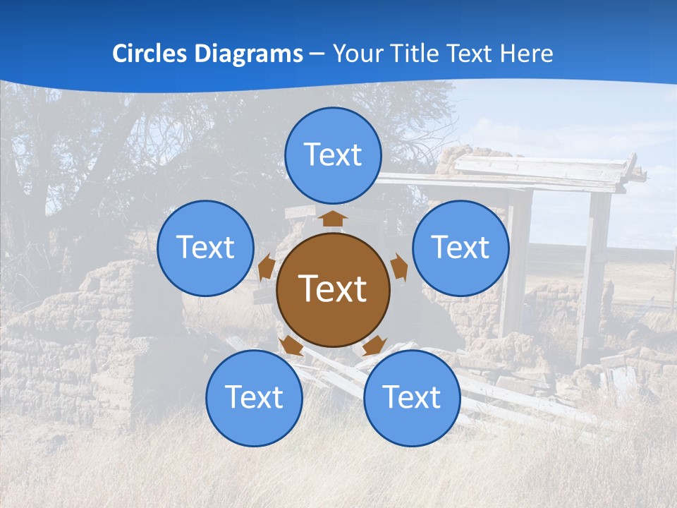 Ranch New Mexico Farmhouse PowerPoint Template