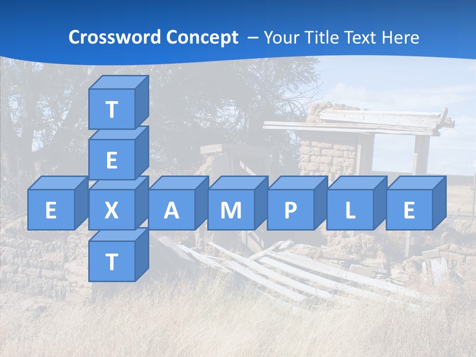 Ranch New Mexico Farmhouse PowerPoint Template