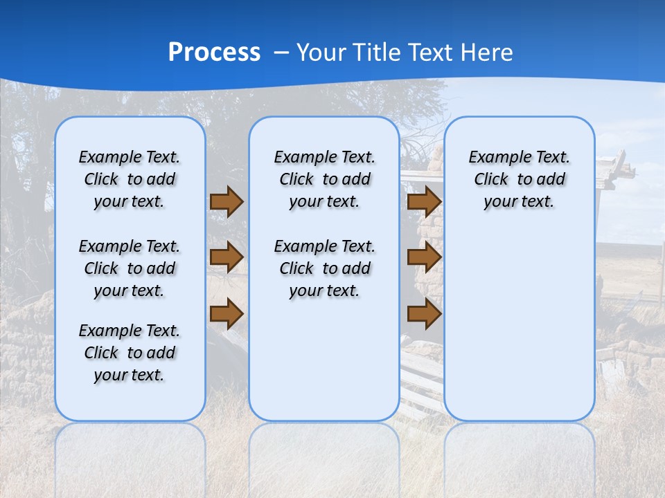 Ranch New Mexico Farmhouse PowerPoint Template