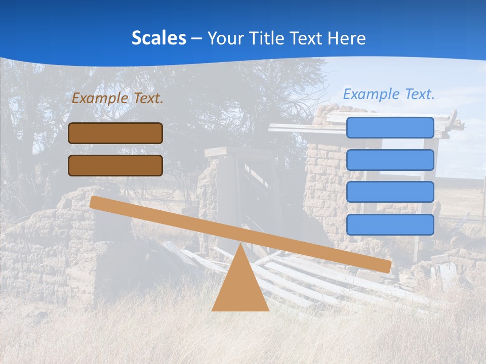 Ranch New Mexico Farmhouse PowerPoint Template
