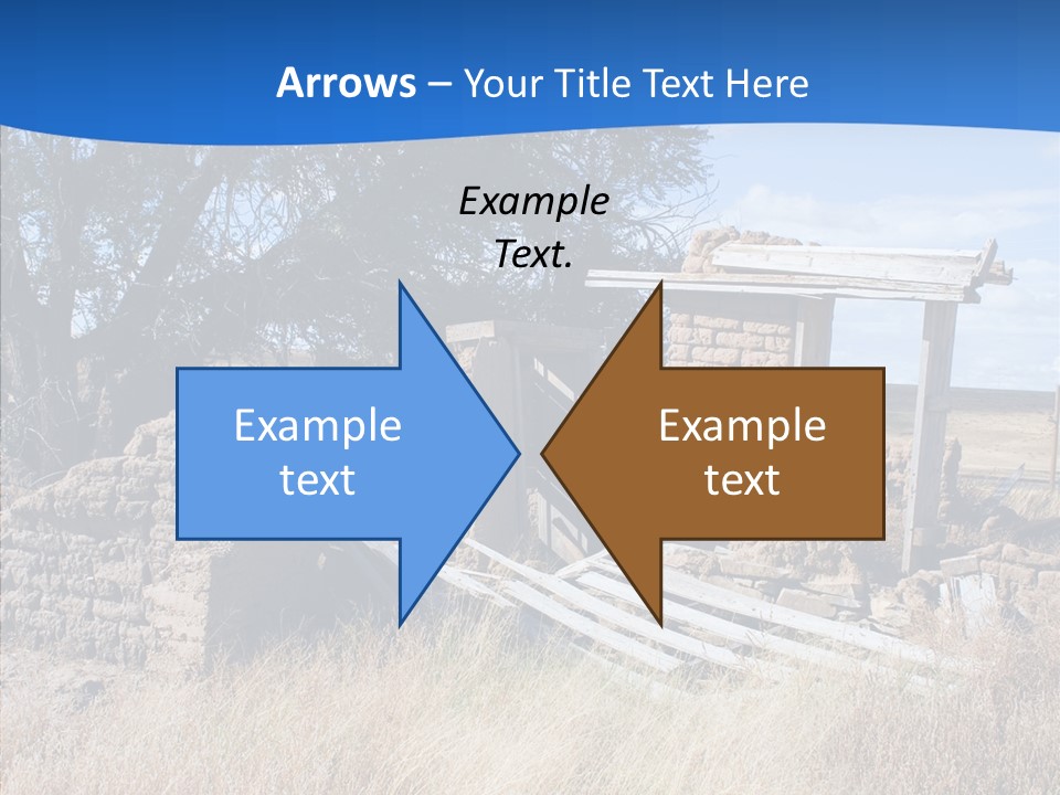Ranch New Mexico Farmhouse PowerPoint Template