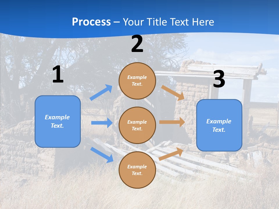 Ranch New Mexico Farmhouse PowerPoint Template