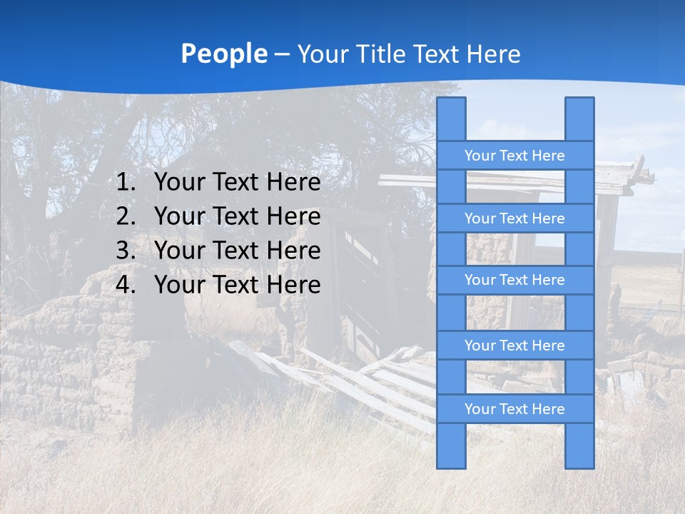 Ranch New Mexico Farmhouse PowerPoint Template