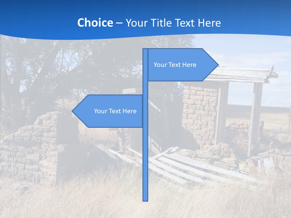Ranch New Mexico Farmhouse PowerPoint Template