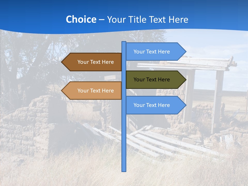 Ranch New Mexico Farmhouse PowerPoint Template