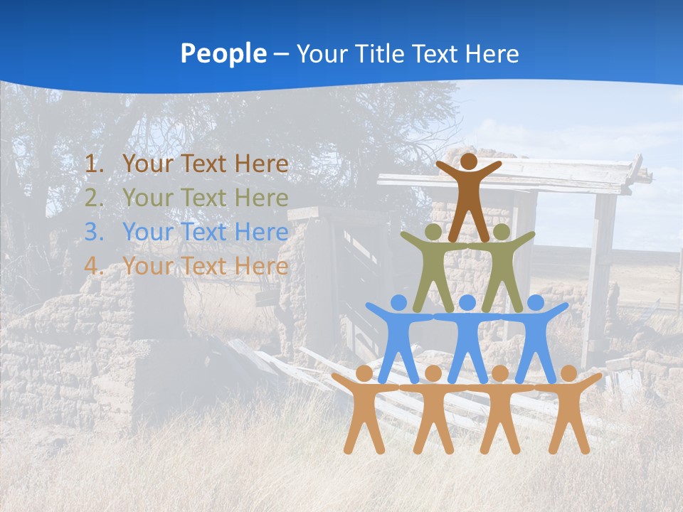 Ranch New Mexico Farmhouse PowerPoint Template