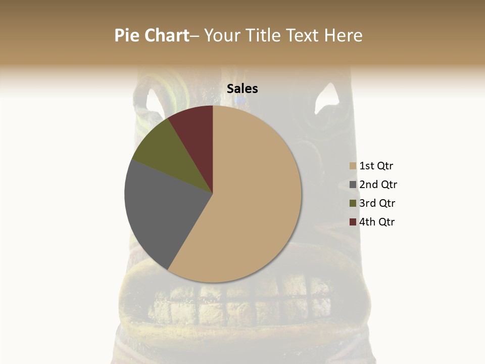 Art Red Costume PowerPoint Template