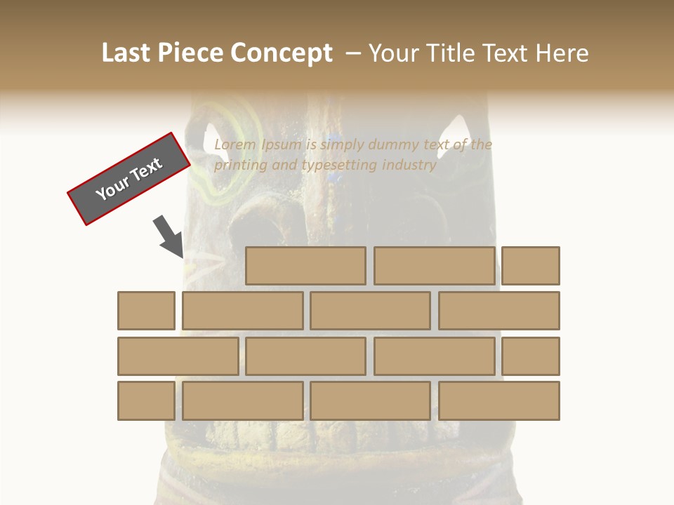 Art Red Costume PowerPoint Template