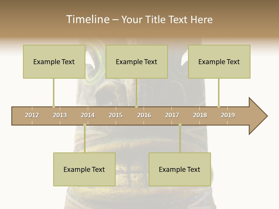 Art Red Costume PowerPoint Template