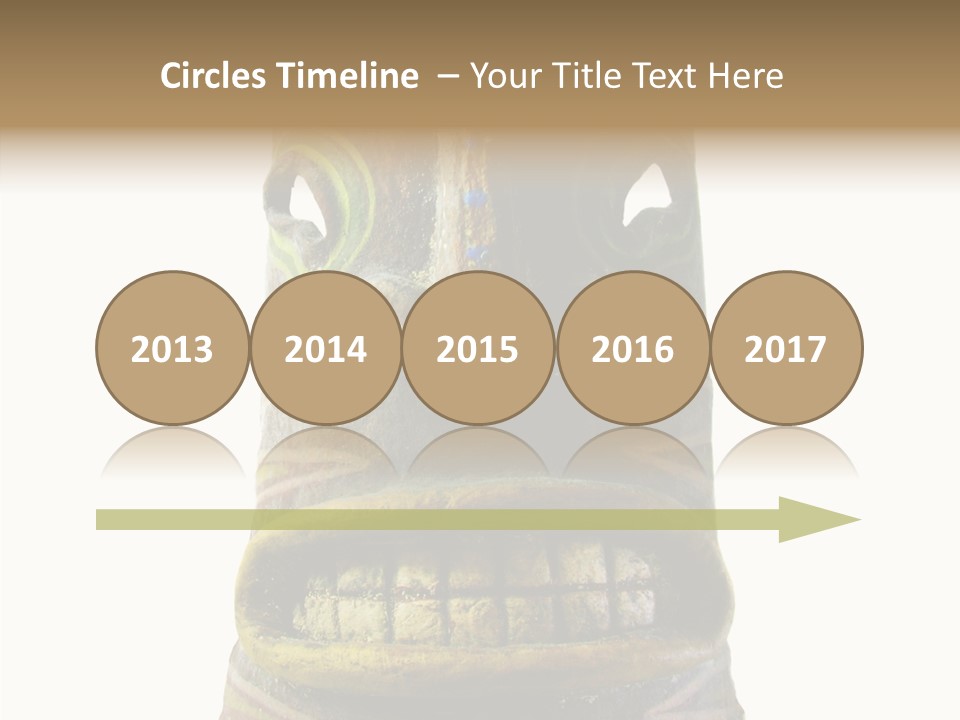 Art Red Costume PowerPoint Template