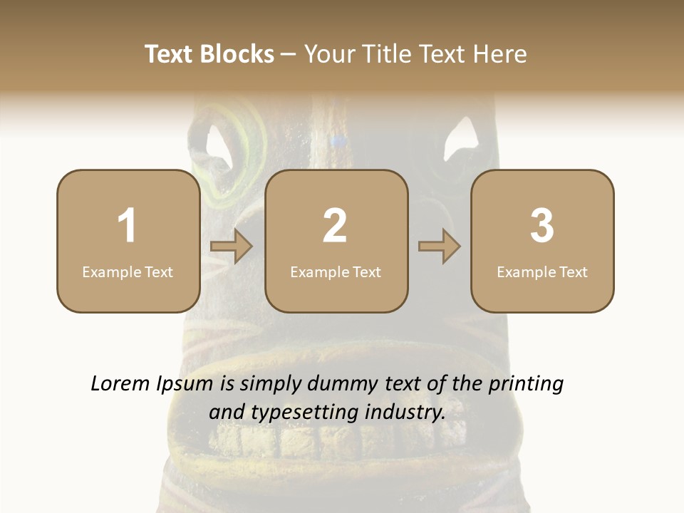 Art Red Costume PowerPoint Template