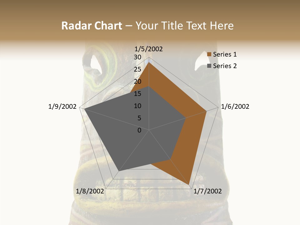 Art Red Costume PowerPoint Template