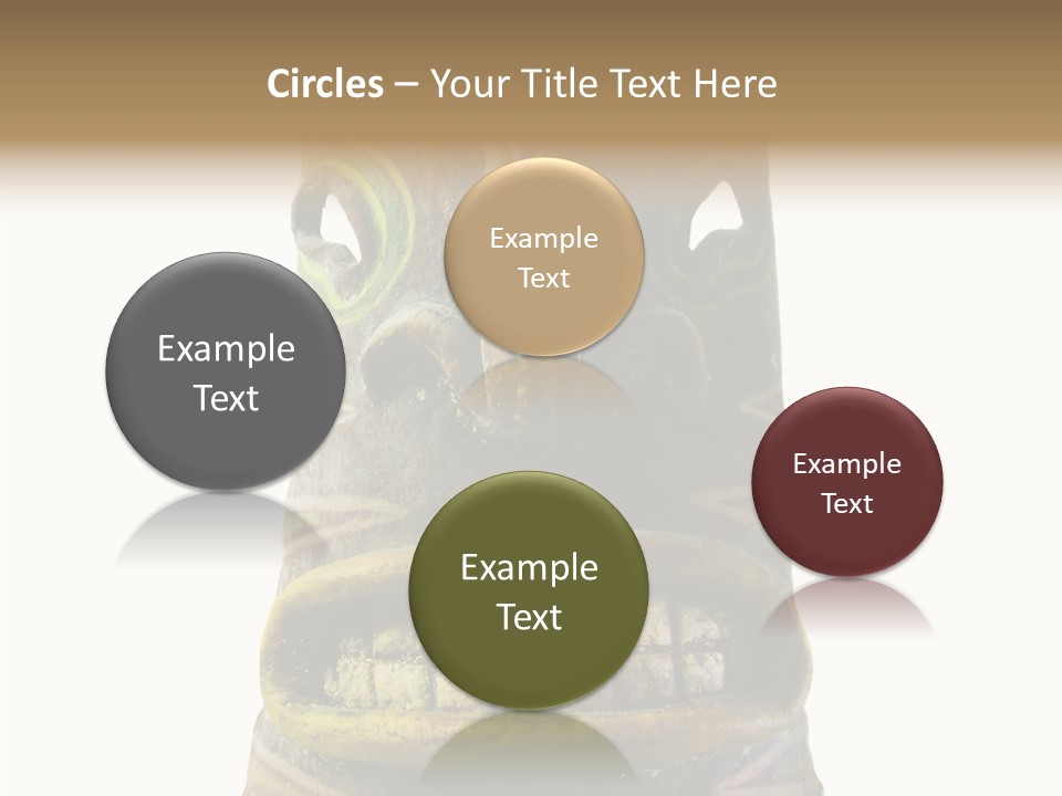 Art Red Costume PowerPoint Template