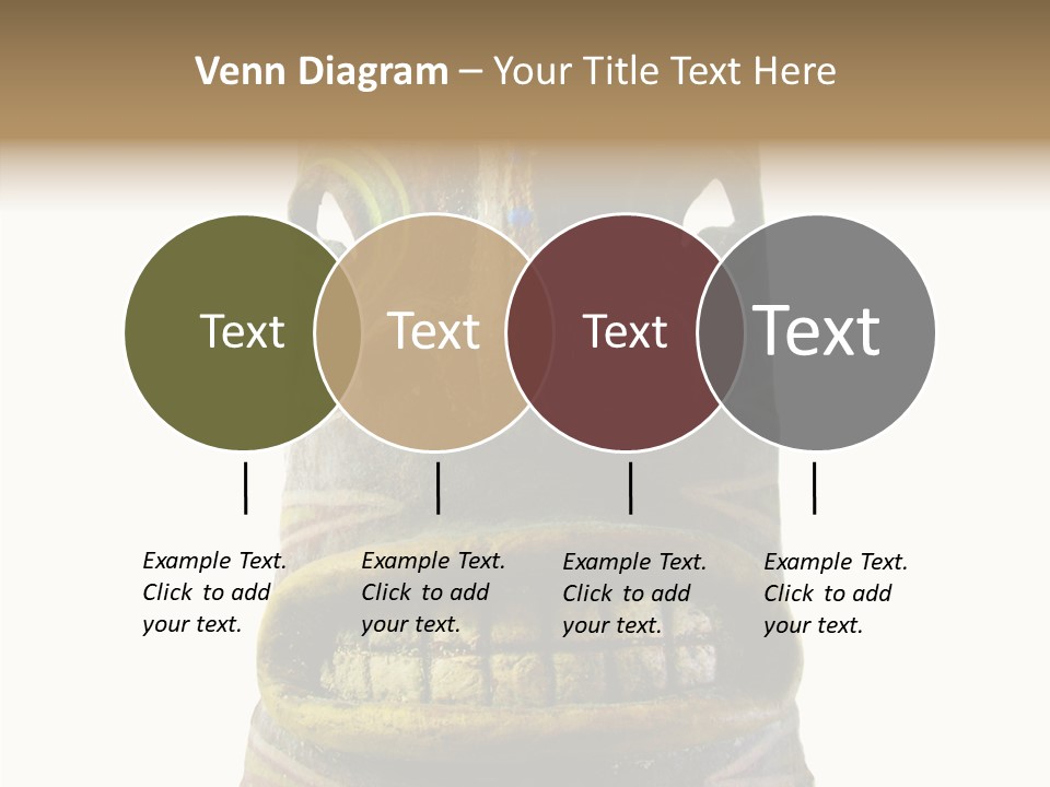 Art Red Costume PowerPoint Template