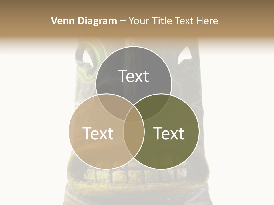 Art Red Costume PowerPoint Template