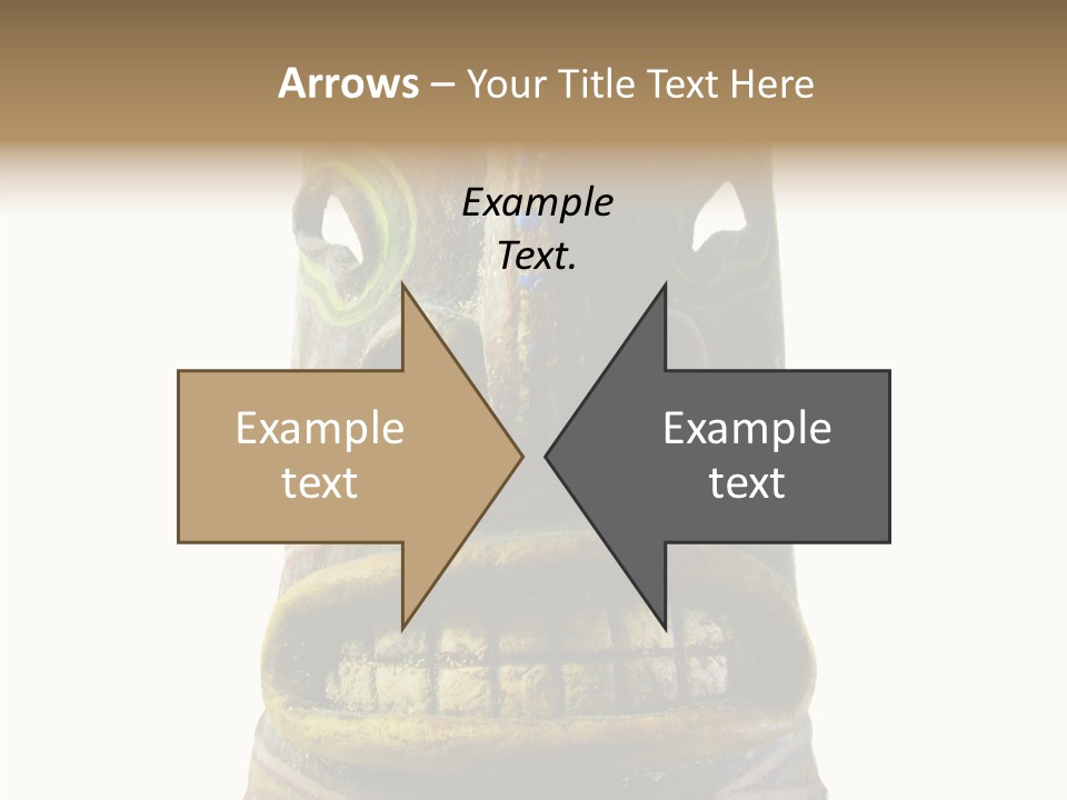 Art Red Costume PowerPoint Template