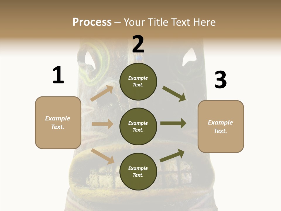 Art Red Costume PowerPoint Template