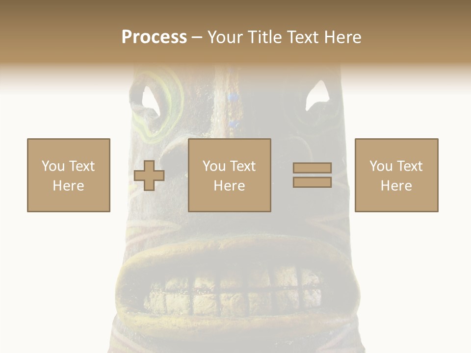 Art Red Costume PowerPoint Template