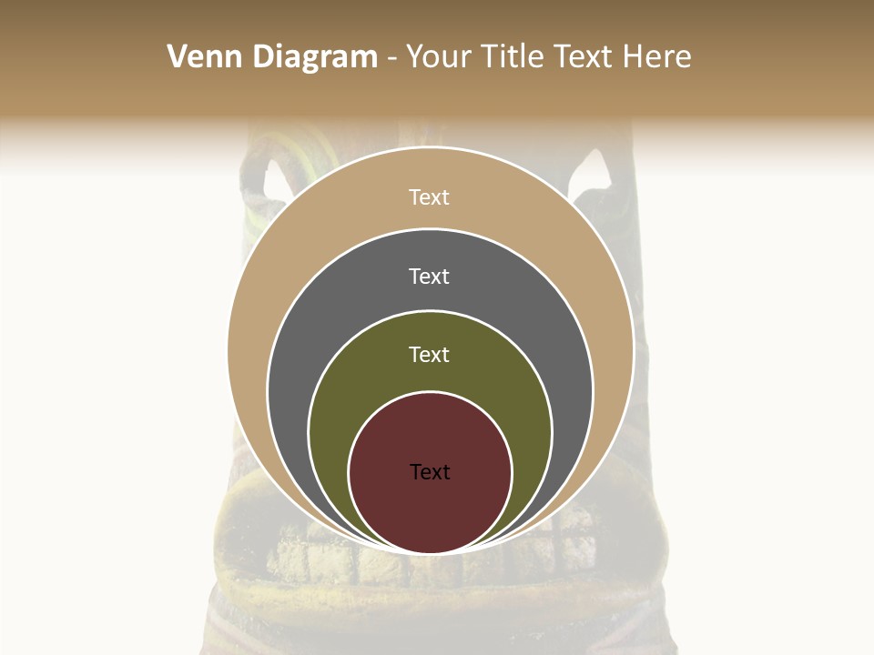 Art Red Costume PowerPoint Template