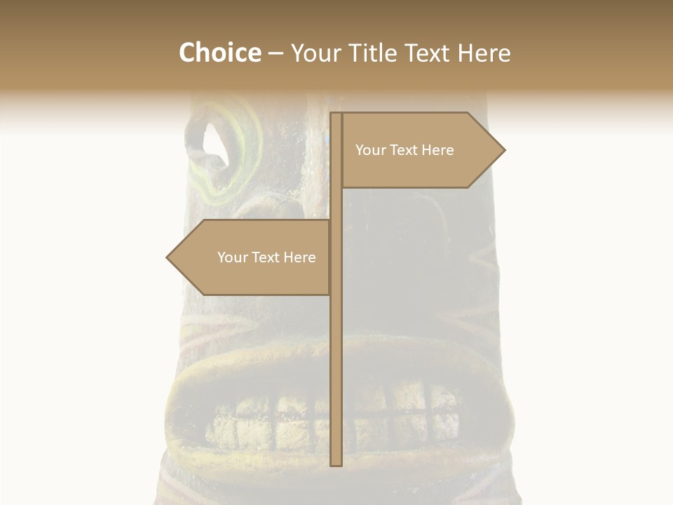 Art Red Costume PowerPoint Template