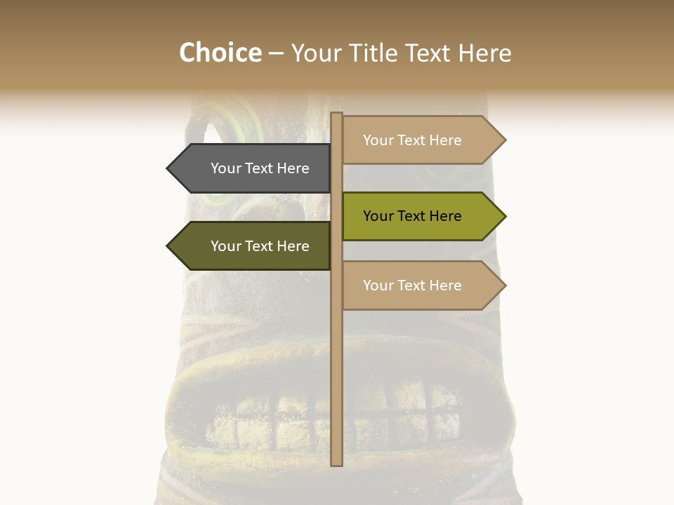 Art Red Costume PowerPoint Template